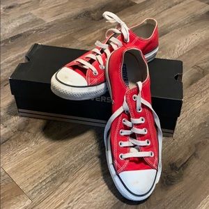 Red Converse - Chuck Taylor’s